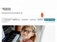 pfaelzische-musikschule.de Webseite Vorschau