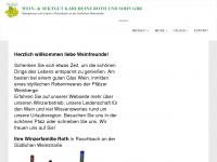 weingut-karlheinz-roth.de Webseite Vorschau