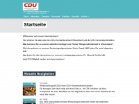 cdu-wiesenbach.de Thumbnail
