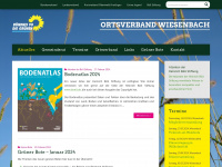gruene-wiesenbach.de Webseite Vorschau
