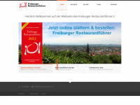freiburger-restaurantfuehrer.de Webseite Vorschau