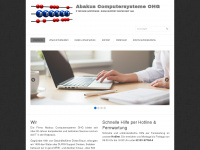 abakus-computer.de Webseite Vorschau