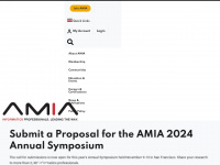 amia.org Webseite Vorschau