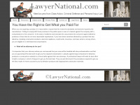 lawyernational.com Webseite Vorschau