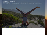 yogaathome.de Webseite Vorschau