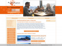 hotels-familie.at Webseite Vorschau