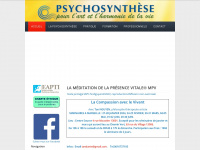 psychosynthese.com Webseite Vorschau