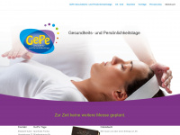 gepe.ch Webseite Vorschau