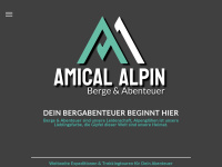 amical-alpin.com Webseite Vorschau