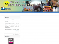 ferienpass-wunstorf.de Webseite Vorschau