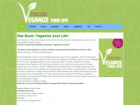 veganize.org Webseite Vorschau