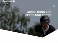 sportpferde-hippe.de Webseite Vorschau
