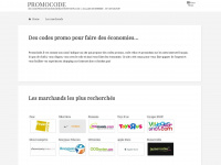 promocode.fr Webseite Vorschau