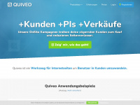 quiveo.de Webseite Vorschau