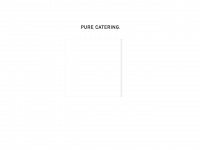 pure-catering.com Webseite Vorschau
