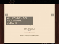 hellenthal-guitars.com Webseite Vorschau