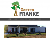 gartenfranke.com Webseite Vorschau