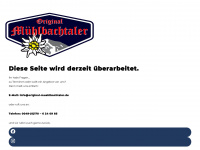 original-muehlbachtaler.de Webseite Vorschau