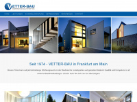 vetter-bau.com Webseite Vorschau
