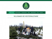 westerwald-tanne.de Webseite Vorschau