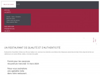 restaurantduchevalblanc.ch Webseite Vorschau