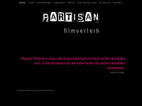partisan-filmverleih.de Webseite Vorschau