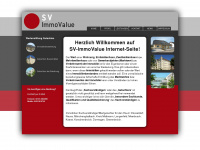 sv-immovalue.de Webseite Vorschau