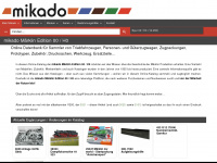 mikado-katalog.de Webseite Vorschau