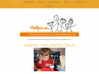 helpine.de Webseite Vorschau