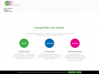 energyfinder.at Webseite Vorschau