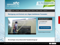 fassadenreinigung-stcag.ch Webseite Vorschau