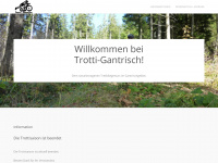 trotti-gantrisch.ch Webseite Vorschau