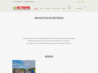actreme.com Webseite Vorschau
