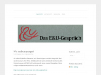 eundugespraech.wordpress.com Webseite Vorschau