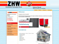 zhw-heizung-sanitaer.de Webseite Vorschau