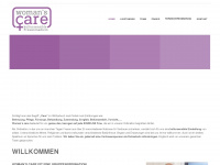 womans-care.at Webseite Vorschau