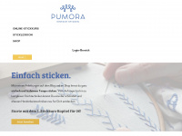pumora.de Webseite Vorschau