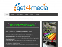 get4media.de Webseite Vorschau