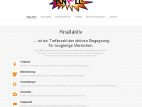 knallaktiv.de Webseite Vorschau
