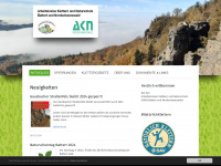 klettern-nordschwarzwald.de Webseite Vorschau