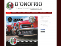 donofrio-classico.de Webseite Vorschau