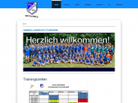 handballhardheim-jugend.de Webseite Vorschau