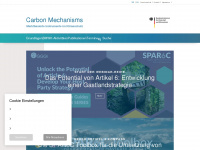 carbon-mechanisms.de Webseite Vorschau