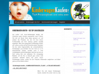 kinderwagenkaufen.com Webseite Vorschau