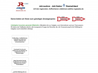jobline-regiojobs.de Webseite Vorschau