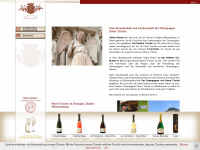 champagner-pierre-trichet.de Webseite Vorschau