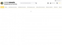 mistermusic-blasinstrumente.de Webseite Vorschau