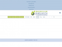 magnesium-quelle.ch Webseite Vorschau