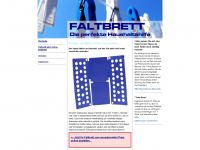 faltbrett.com Webseite Vorschau