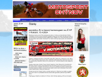 motosportchynov.cz Webseite Vorschau